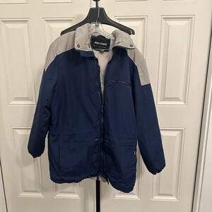 Vintage Aspen Powder Ski Jacket Coat Adult Size Extra Large Navy Blue